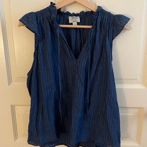 J. Crew Navy Sleeveless Top